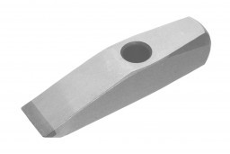 A thin stone veneer hammer used for shaping thin stone veneer