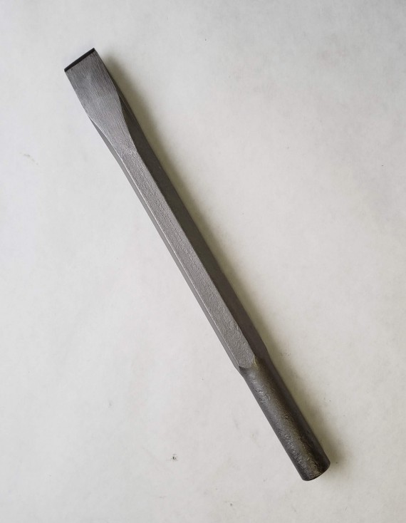 5/8in Steel Hex Stock Chisel w/ 5/8in Shank 5/8in Steel Hex Stock Chisel w/ 5/8in Shank