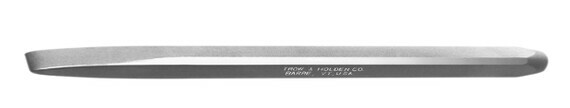 A steel marble hand  chisel for shaping soft stone