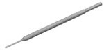 A thin eighth inch arbide tipped bantam chisel used for delicate carving