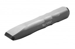 A carbide hand chisel with comfort grip