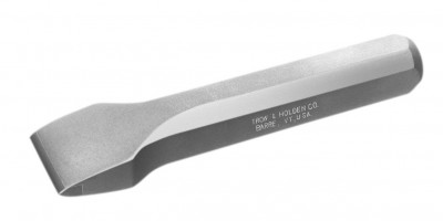 A carbide hand chisel used for stone shaping