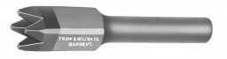 A four point bushing chisel