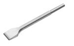 A one inch carbide marble carving chisel for use on soft types of stone