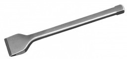A carbide mallet head chisel used for general stone carving and shaping
