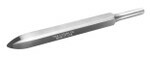 A carbide machine point for use with pneumatic hammers