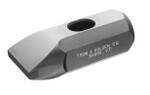 A horizontal carbide hammer set used for rockfacing applications