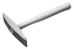 A carbide mill pick hammer used for stone shaping
