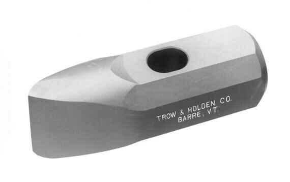 A steel quarry buster hammer used for stone splitting applications
