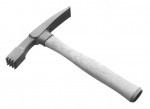 Carbide Bushing Head & Blade A rock pick with carbide bushing head and blade for light stonework
