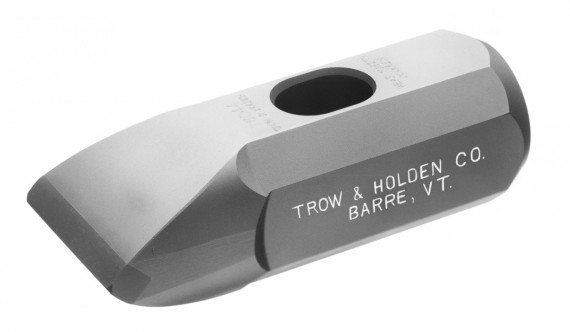 A carbide stone buster hammer used for stone shaping