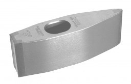 A carbide trimming hammer used for stone shaping and sculpting
