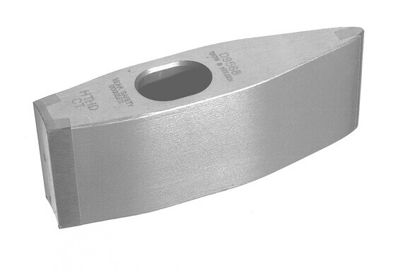 Vertical Blade and Concave Trimming Face hammer for stone cutting