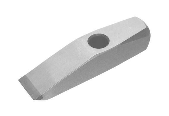 A thin stone veneer hammer for shaping thin stone veneer
