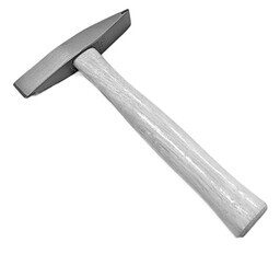 Double blade thin stone hammer