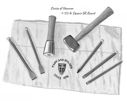 A set of carbide masonry tools used for stone carving marble granite and limestone