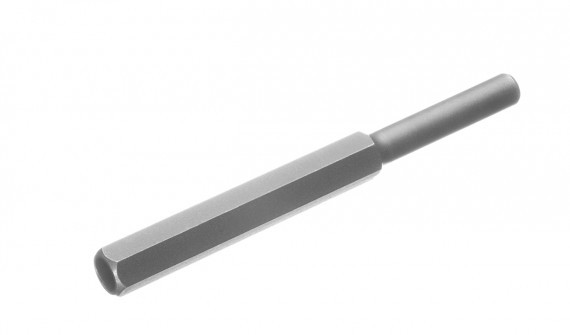 A wood chisel adapter for use with standard wood chisels or gouges