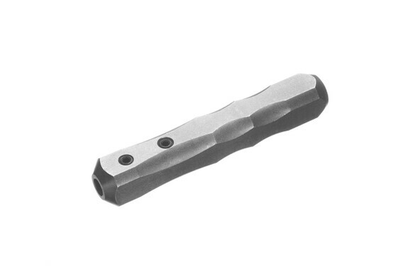 A sds plus hand drillingadapter for use with an electric rotary hammer