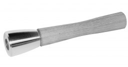 A brass hammer used for fine stone carving