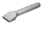 A steel offset hand set used for trimming soft types of stone