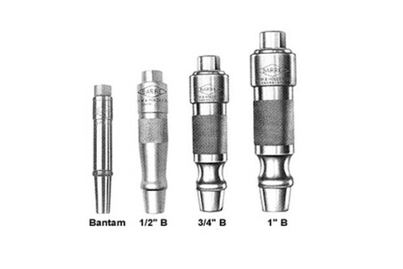 A type b pneumatic hammer used for carving and shaping soft stone